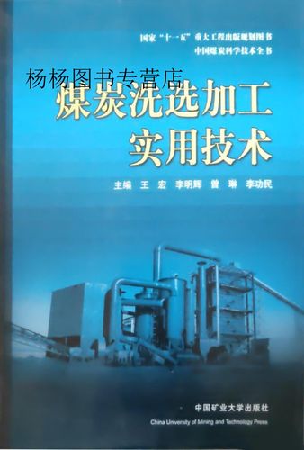煤炭洗选加工实用技术 王宏编 中国矿业大学出版社